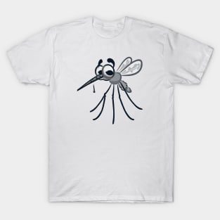 Cute Mosquito Drawing T-Shirt